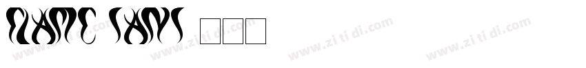 Flame Sans字体转换